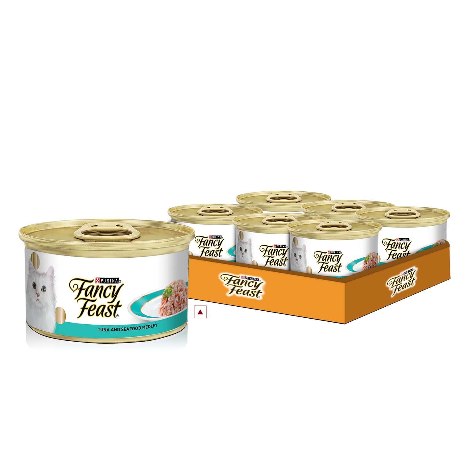 Fancy Feast Tuna and Seafood medley Wet Cat Food Purina